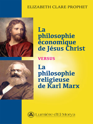 cover image of Philosophie économique de Jésus Christ vs la philosophie religieuse de Karl Marx